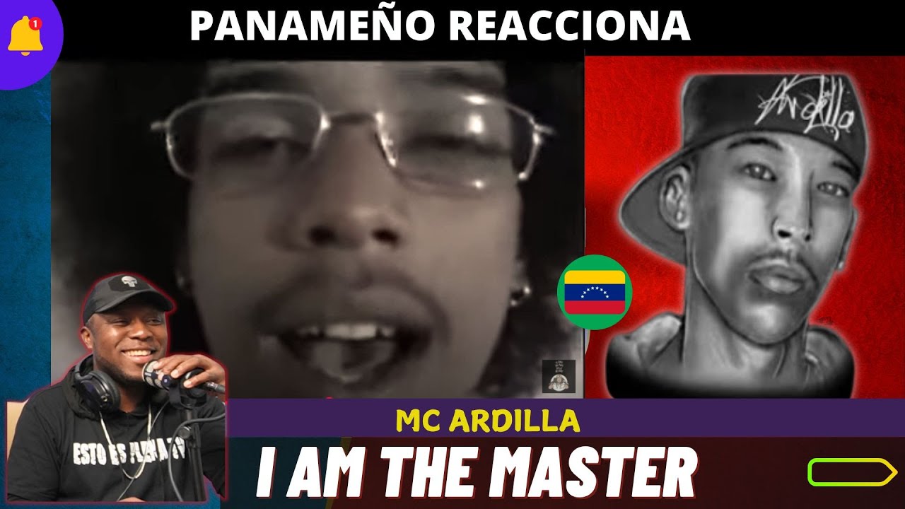 Mc Ardilla - I Am The Master  |PANAMEÑO REACCIONA|