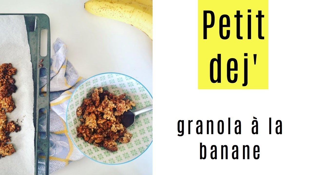 Granola à la banane