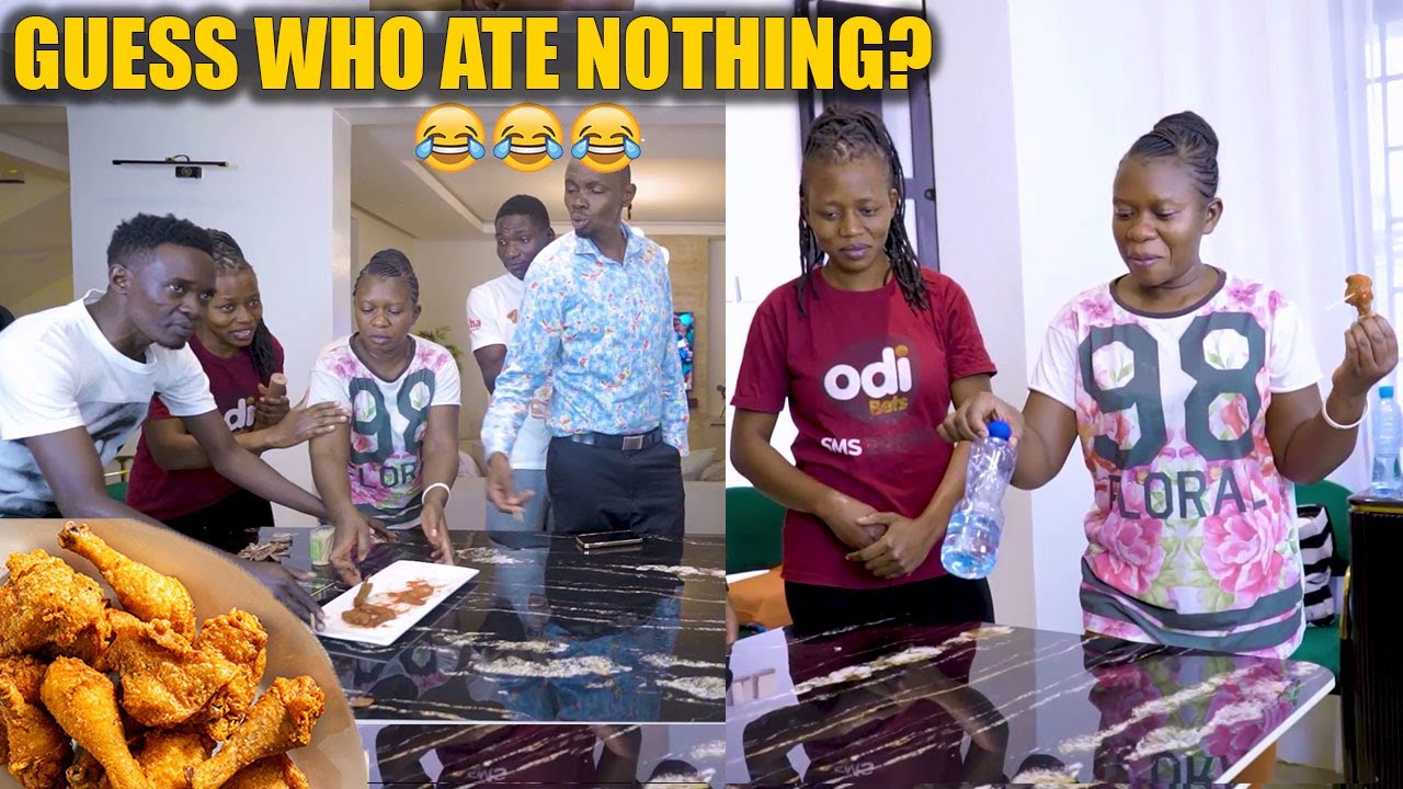 FLIP THE BOTTLE, EAT THE CHICKEN WING 🍗😋 ||  DIANA BAHATI & YOUR FAVORITE TEAM 🥳
