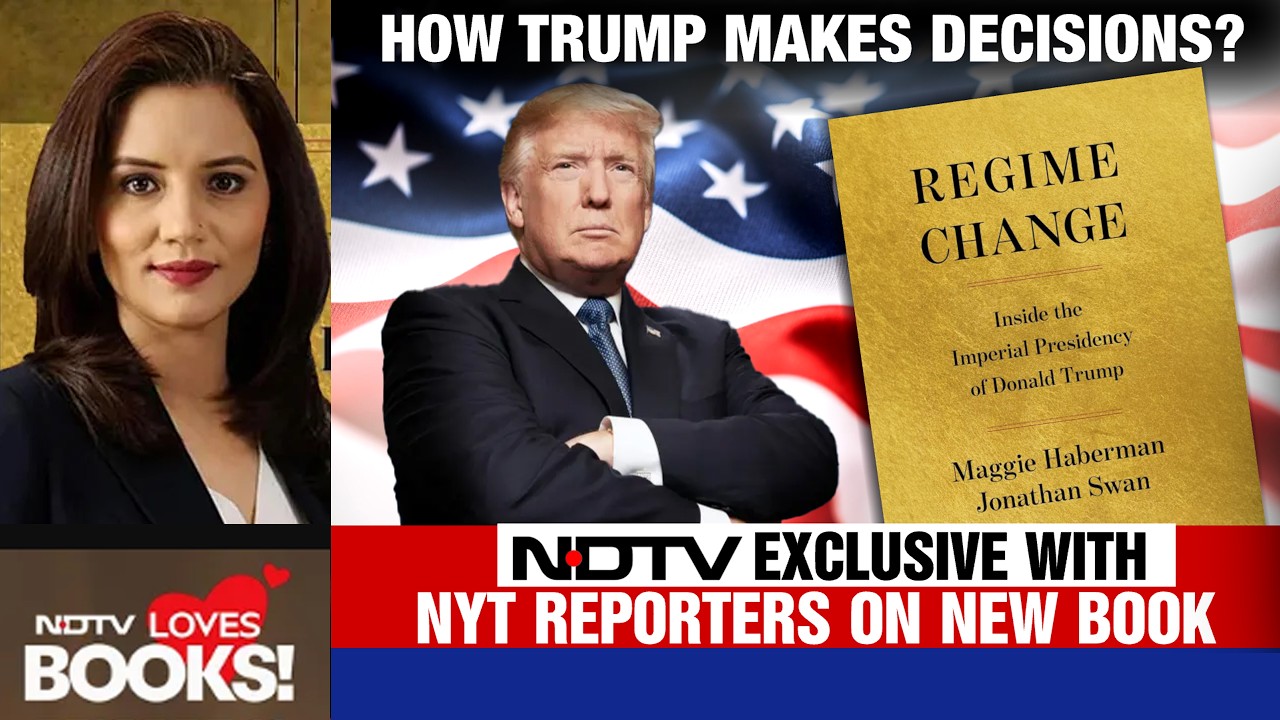 Дональд Трамп | Смена режима: книга о президентстве Трампа | NDTV Loves Books!