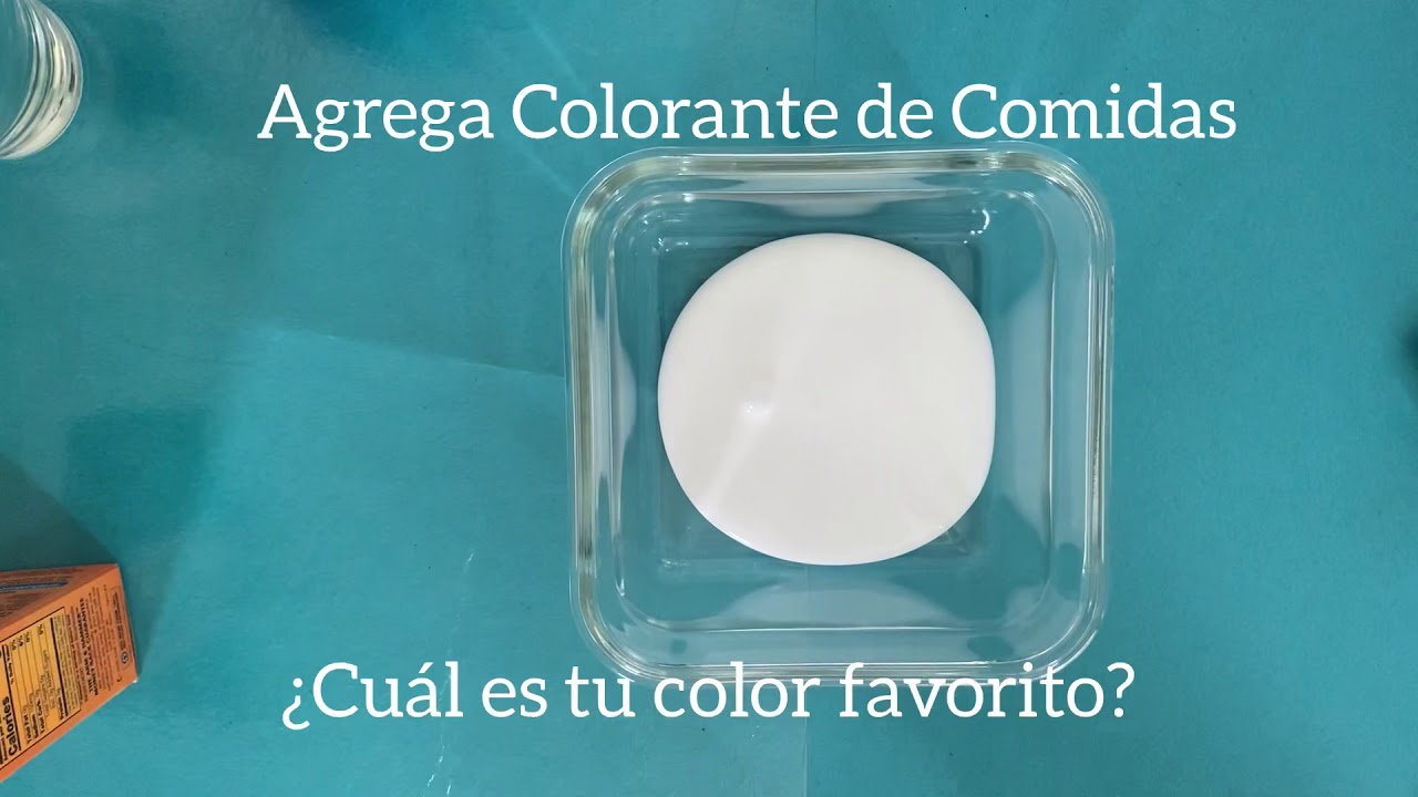 Slime con pegamento blanco y maicena