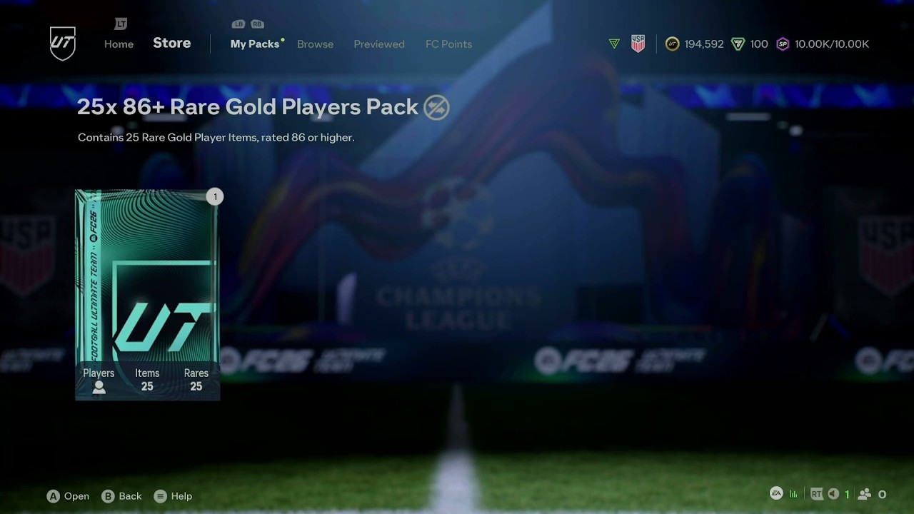 FC 26: 25x 86+ Player Pack! Icon Swap Rewards!