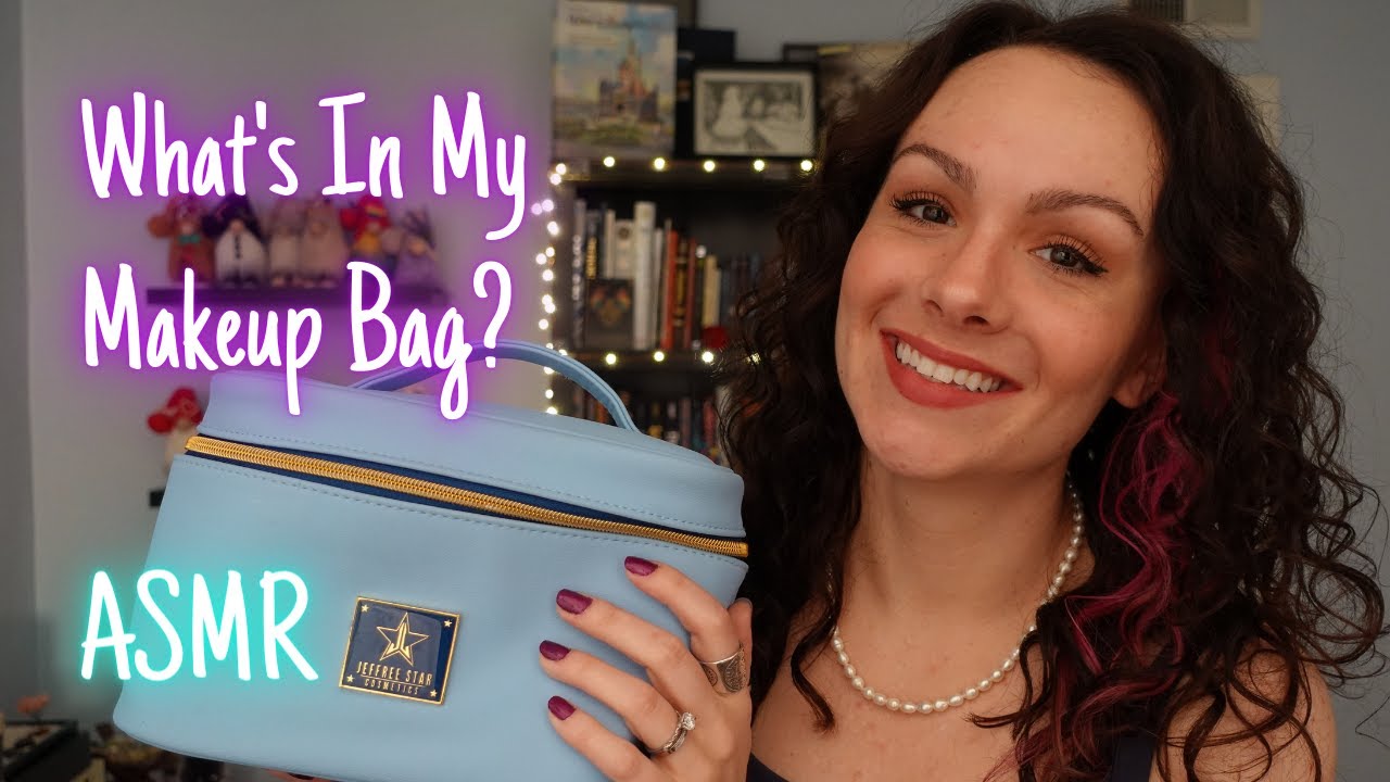 ASMR What's In My Makeup Bag?💄(Show & Tell, Tapping, Whispering)