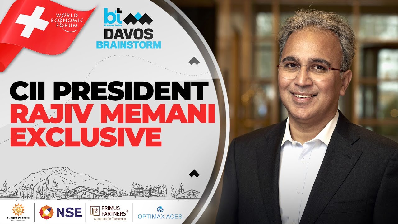 #BTDAVOS 2026 LIVE: CII President Rajiv Memani On Global Growth Risks And India’s Economic Outlook