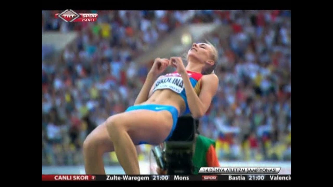 Svetlana Shkolina world athletics championships 2013 in Moscow high jump women final