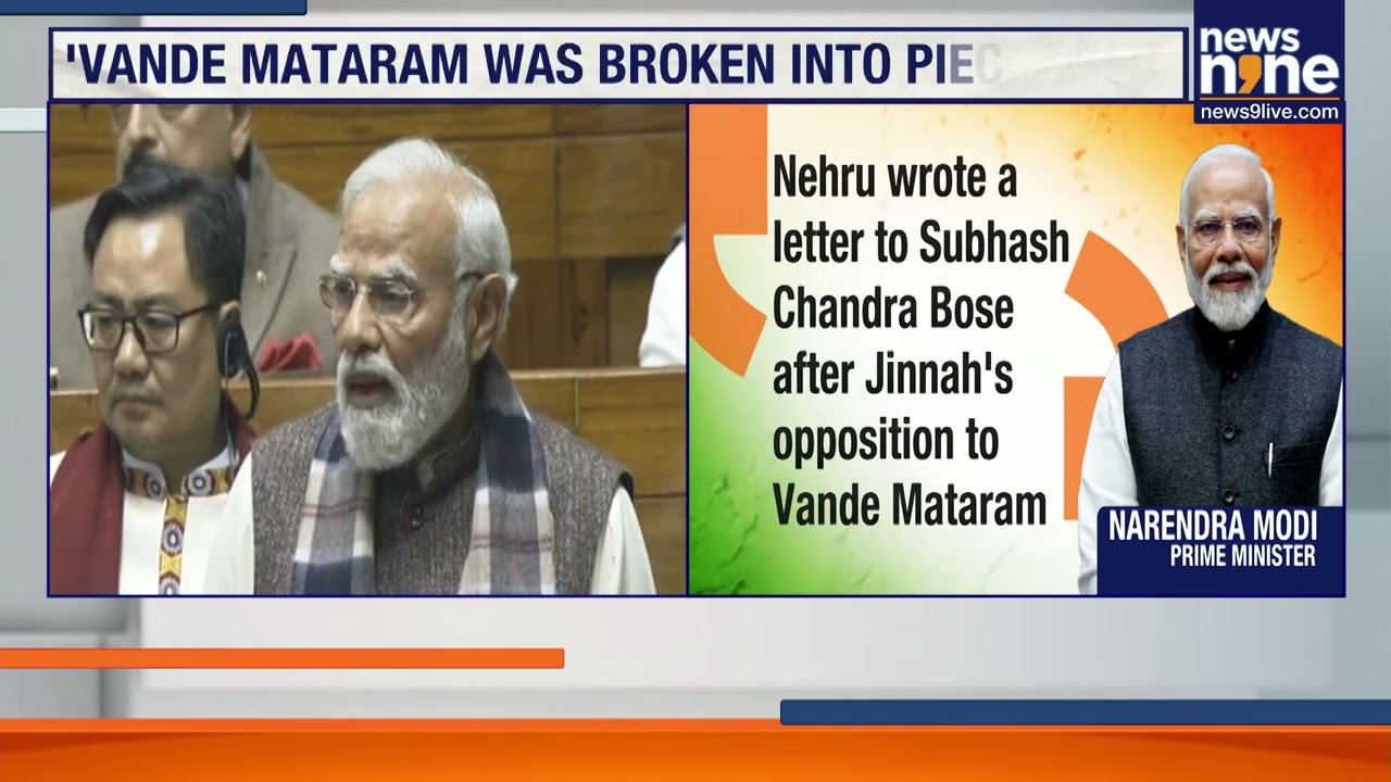 PM Modi Slams Congress Over Vande Mataram | Highlights Jinnah & Bengal History
