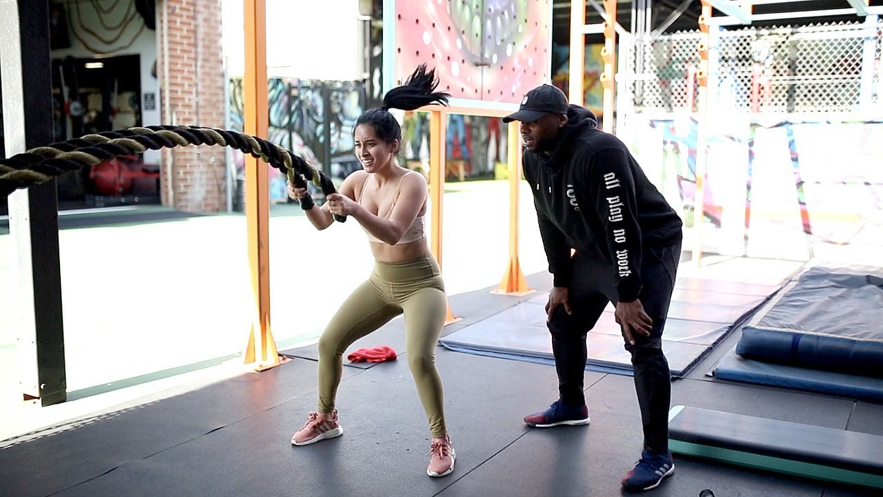 I Worked Out w/ Khloe Kardashian's 'Revenge Body' Trainer...