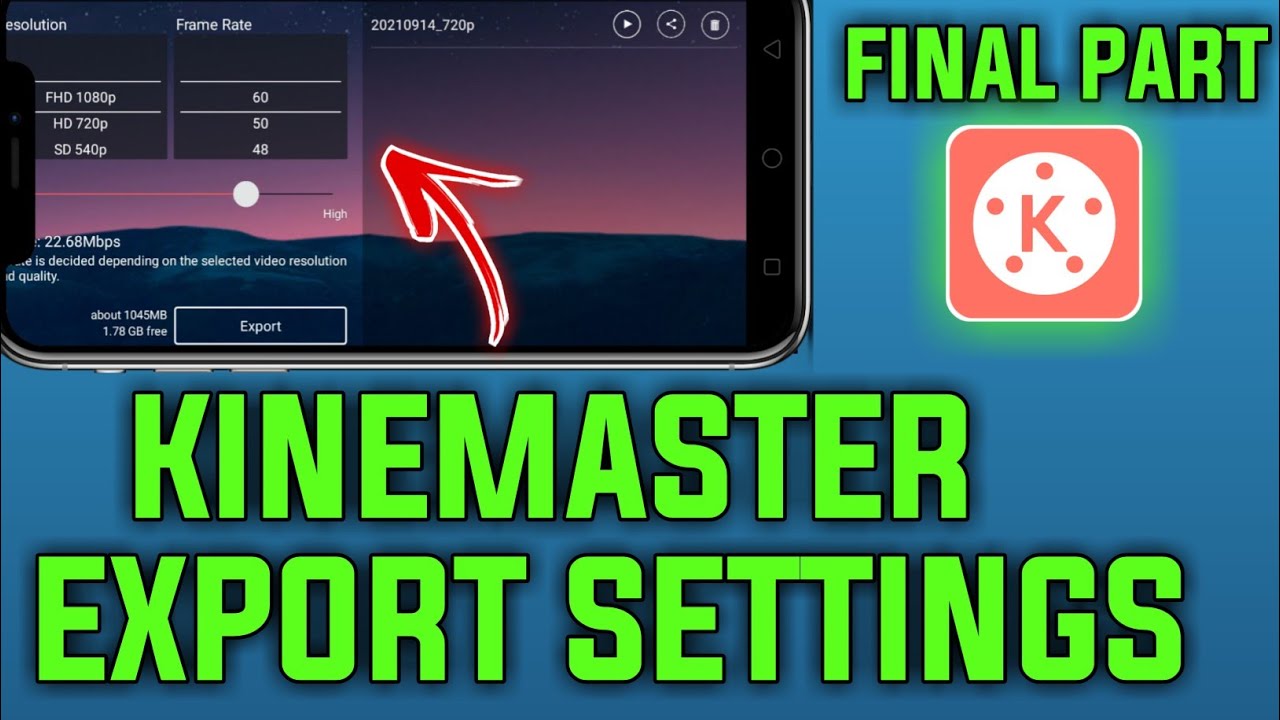 Best Export Settings For YouTube Videos | Malayalam | Kinemaster | increase Quality 2021| Sadiqtalks