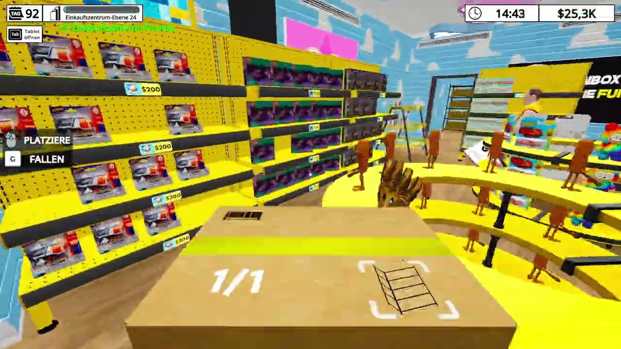 Neue Blumen im Floristladen F92 Mall Simulator No Commentary