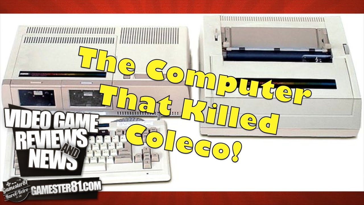 Rare Coleco ADAM Computer Review - Gamester81