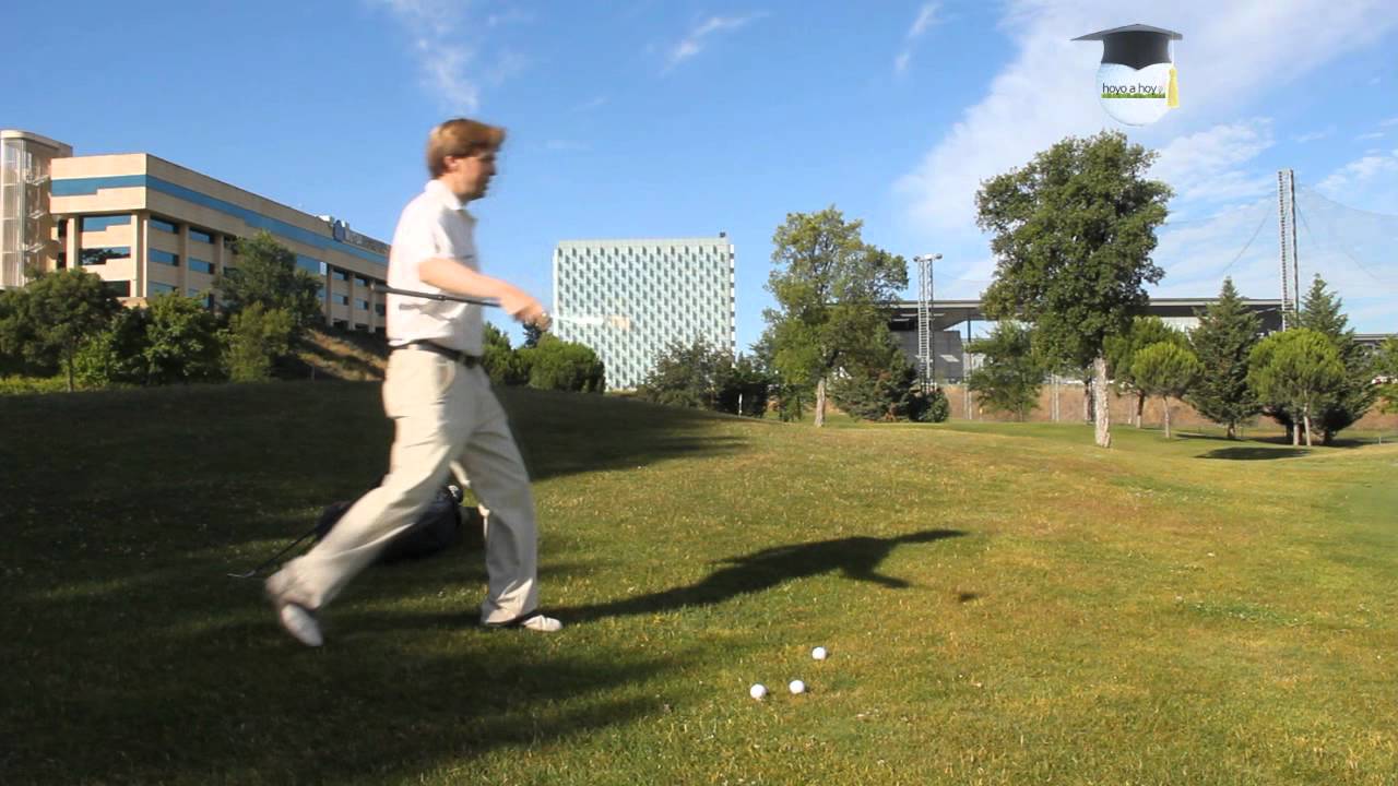Lecciones de golf - chip largo
