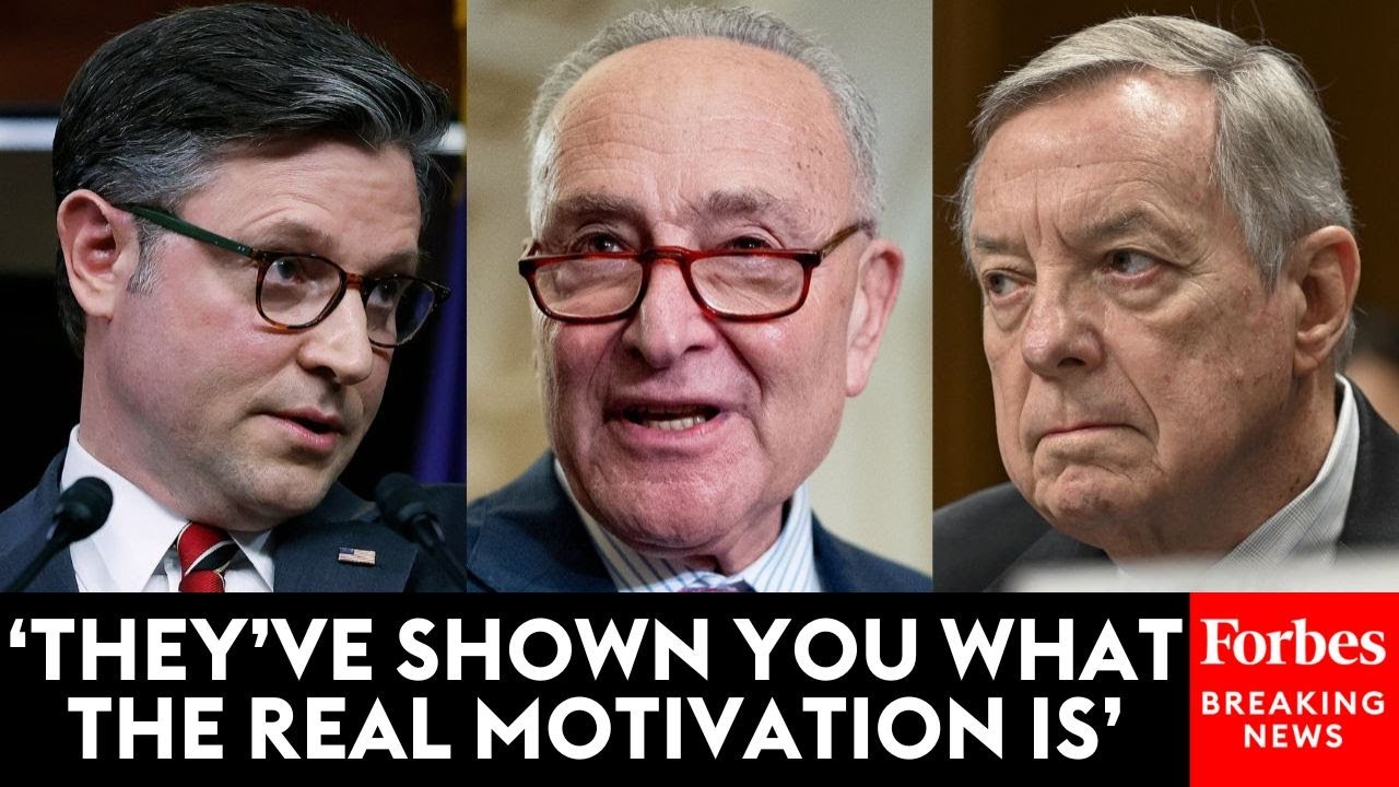 BREAKING NEWS: Speaker Johnson Blasts Senate Democrats As Government Shutdown Enters 28th Day