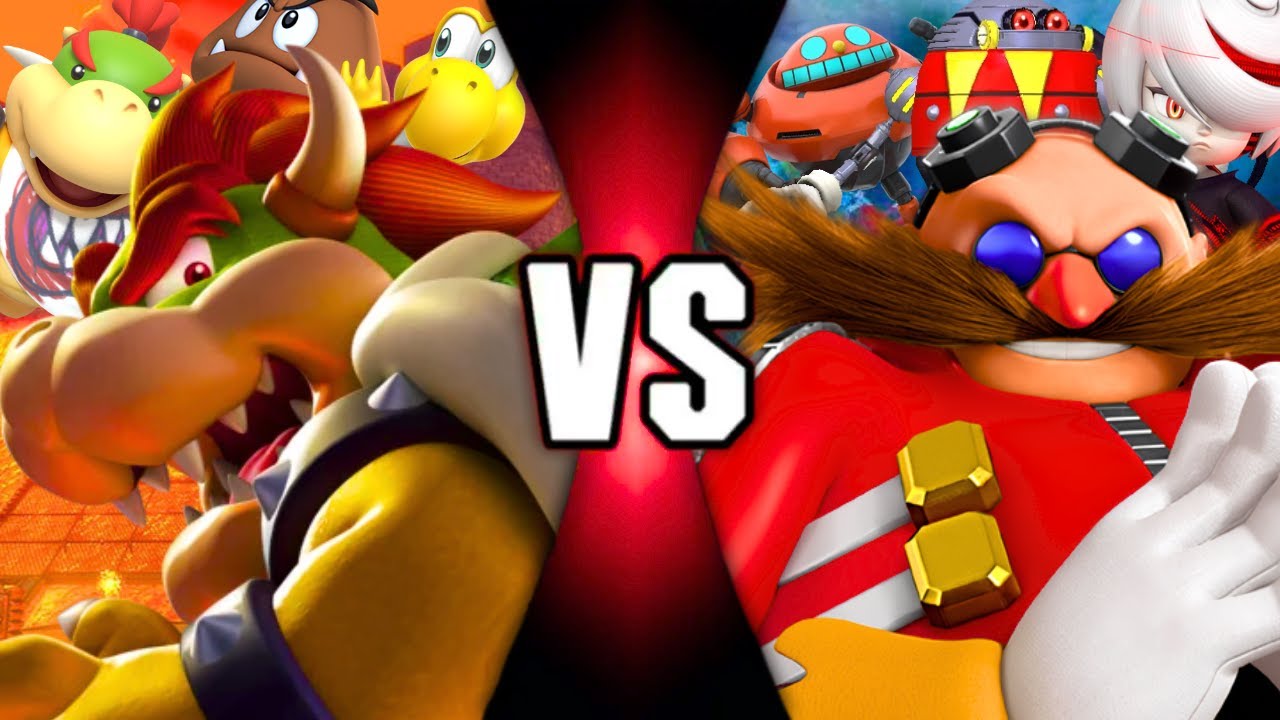 [Game Over] Bowser VS Eggman REMAKE (Mario VS Sonic) | VS Trailer