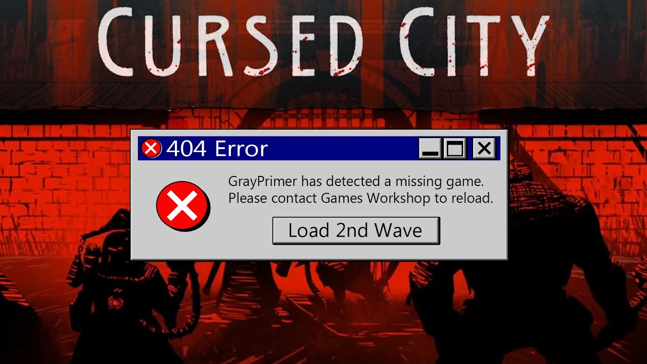 CURSED CITY Miniatures Review - How can Games Workshop discontinue something this AWESOME?