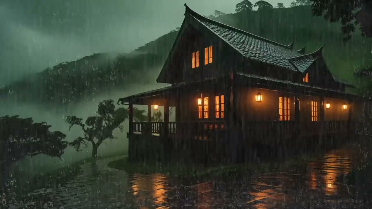 Continuous Rain White Noise | No Ads