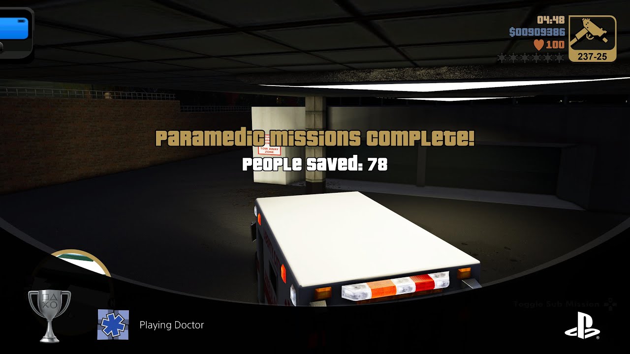 GTA 3 Ambulance Missions Full Gameplay : Easiest Way To Complete Level 12