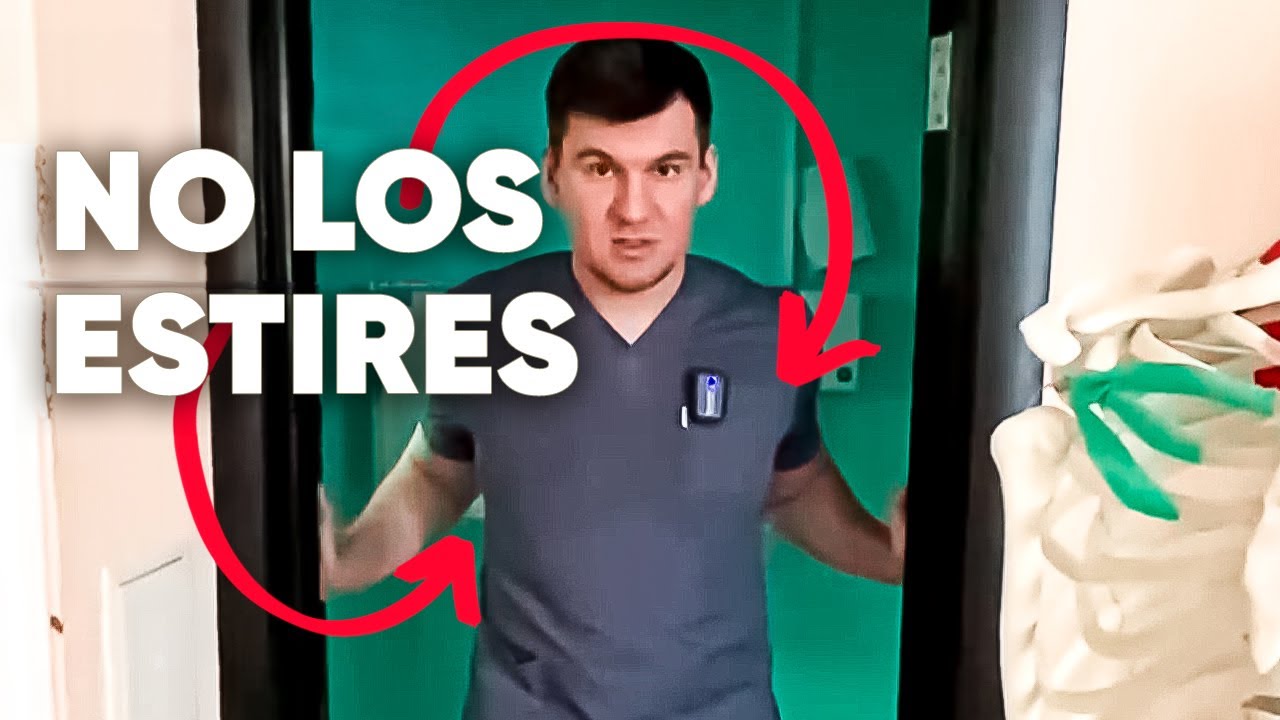 Nunca estires estos músculos. ¡Está prohibido para todos estirar estos músculos!