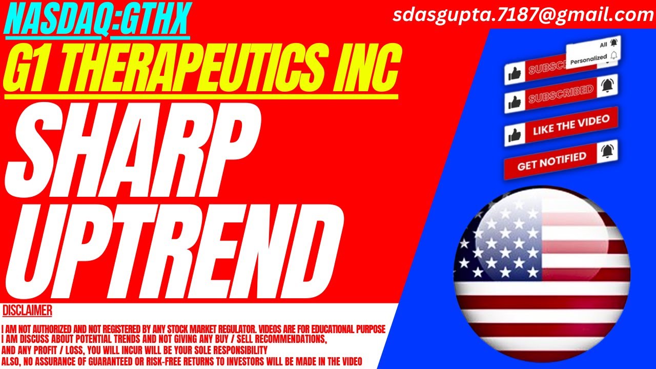 SHARP UPTREND : GTHX STOCK ANALYSIS | G1 THERAPEUTICS STOCK
