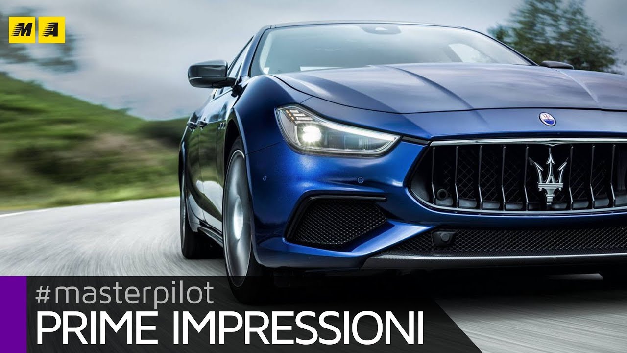 Maserati Ghibli 2018 | fari full led e guida TOP per GranSport e GranLusso [ENGLISH SUB]