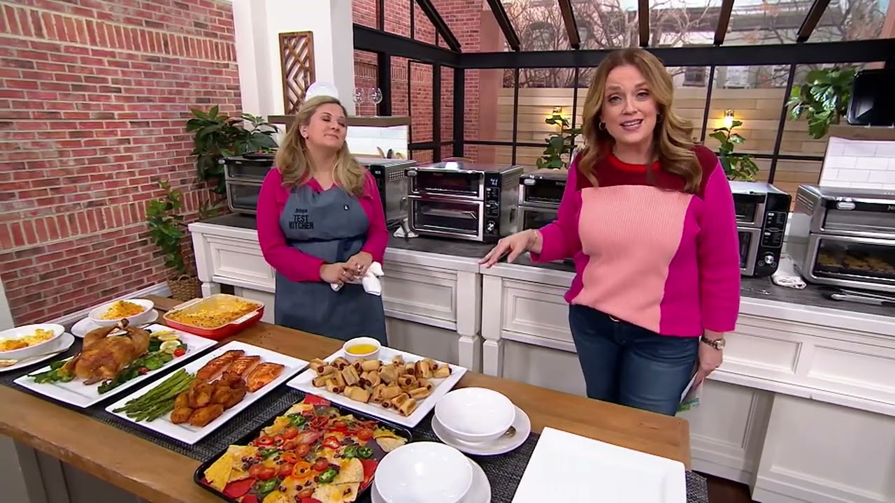 Ninja 12-in-1 Rapid Cook & Convection Double Oven on QVC