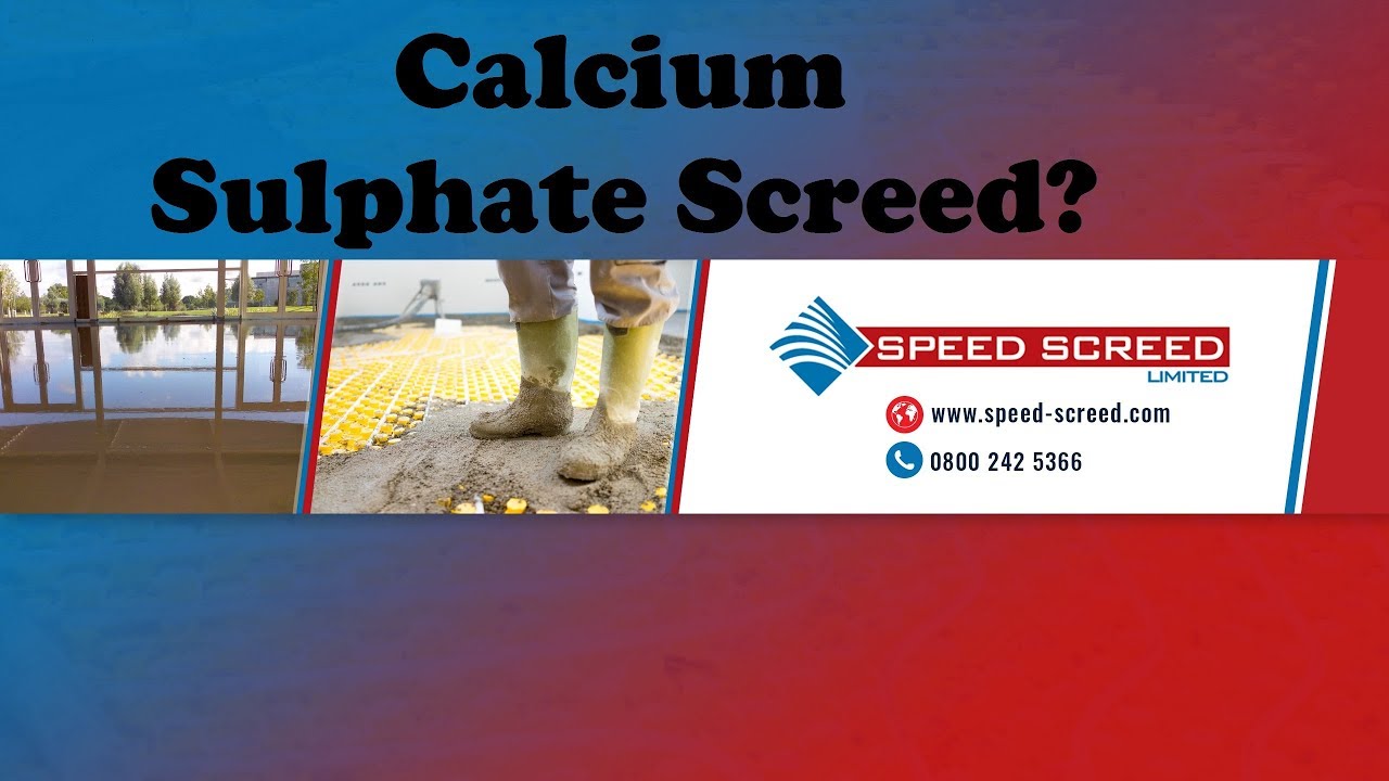 Calcium Sulphate Screed 👷&zwj;♂️The best flowing screed? 👷&zwj;♂️ Find out why it is the perfect choice