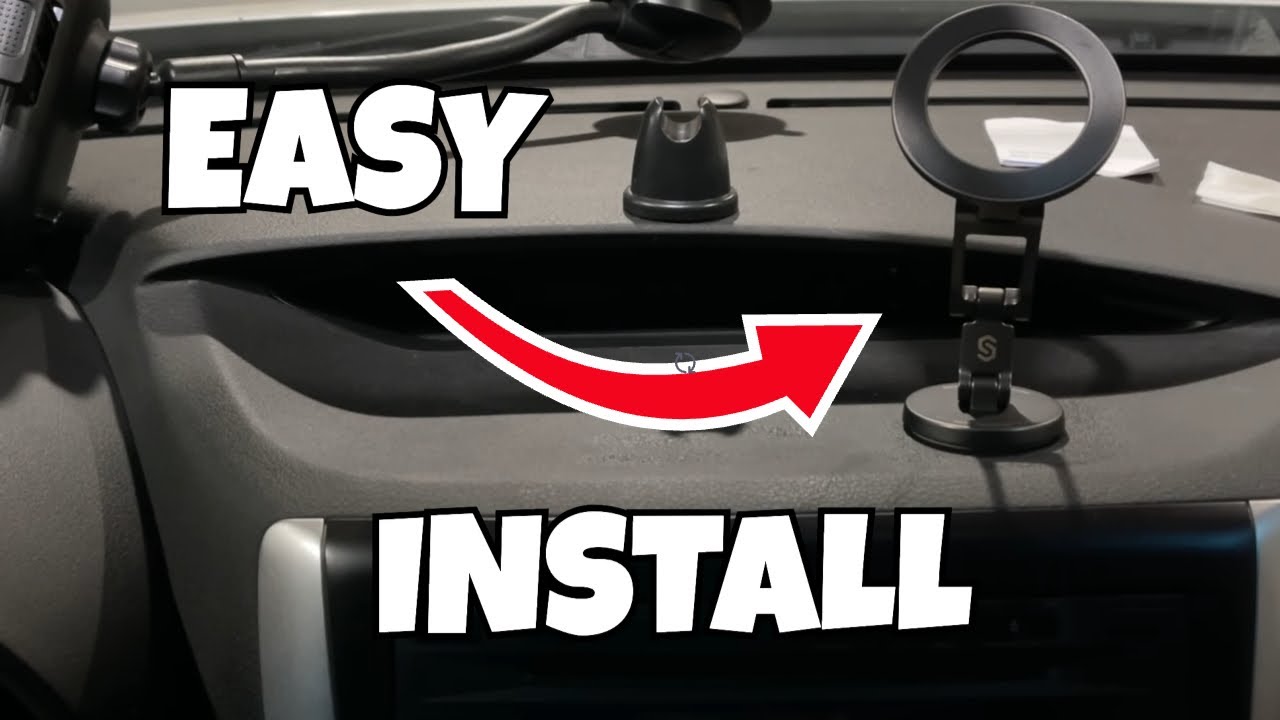 Quick Install Guide for the SyncWire MagSafe Car Mount