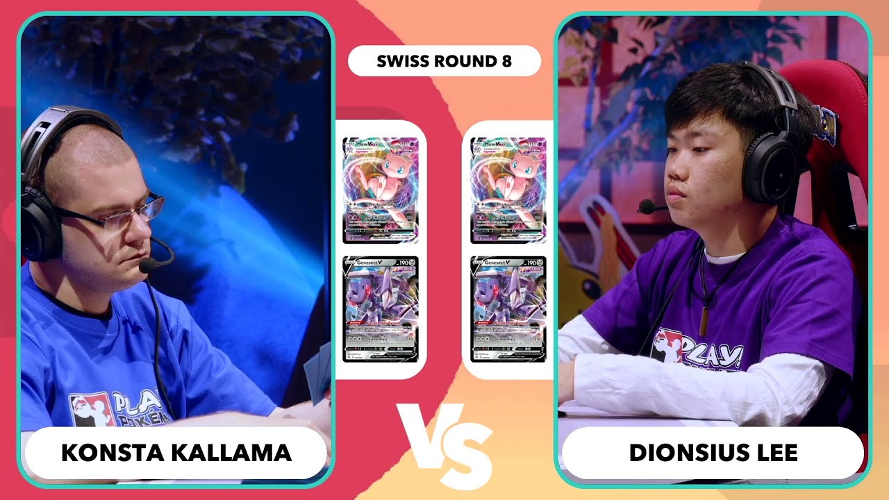 DAY 2 TCG Konsta Kallama Vs Dionsius Lee | 2023 Pokémon World Championships Swiss R8