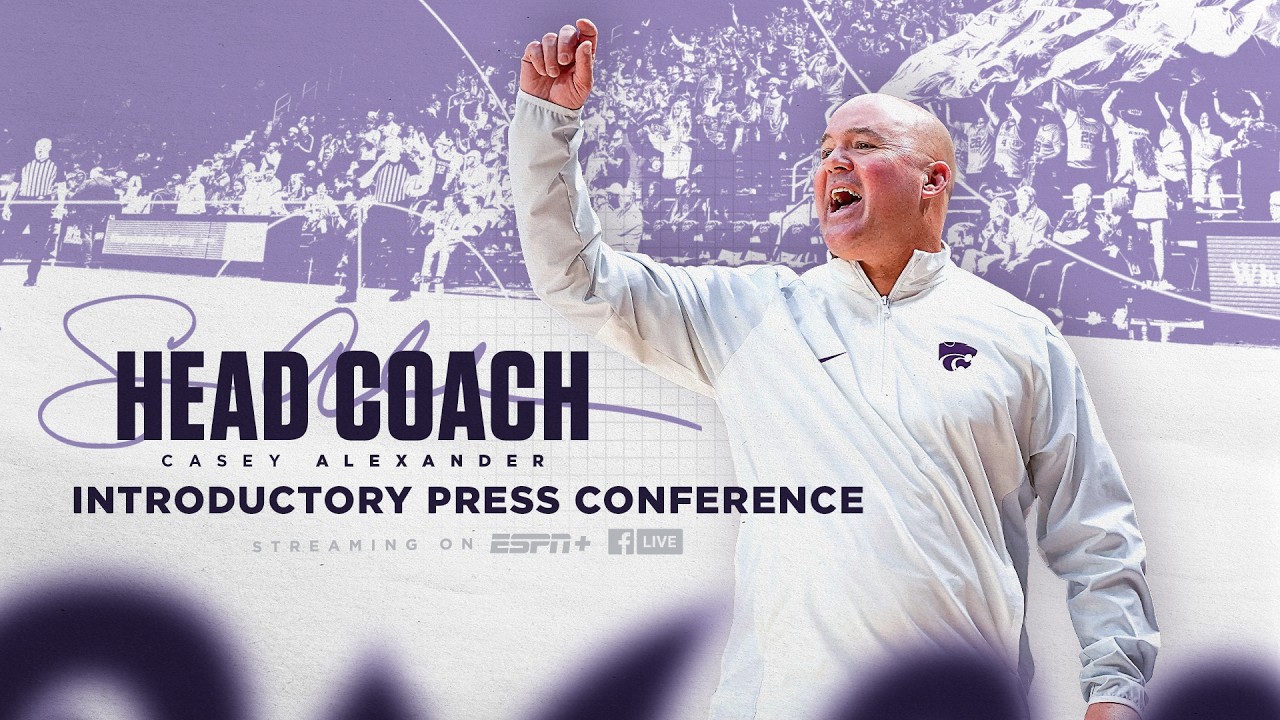 K-State MBB | New Head Coach Casey Alexander Introductory Press Conference