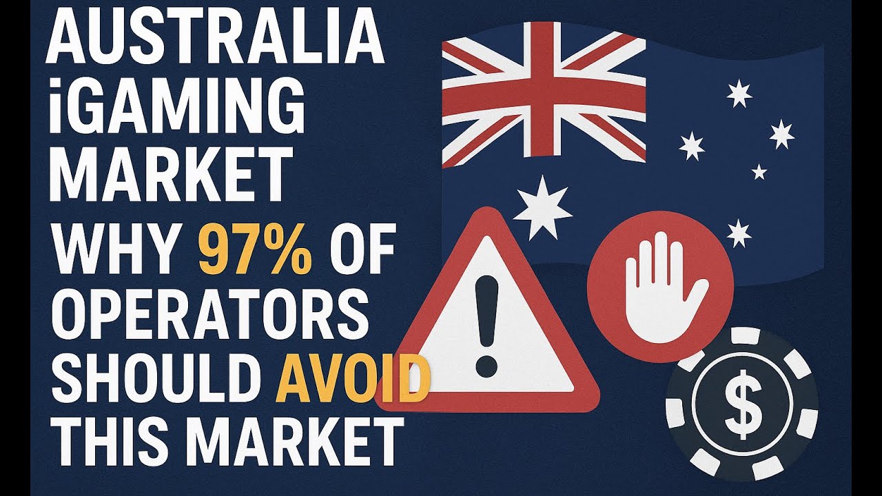 🎰 AUSTRALIA iGaming Market: Why 97% of Operators Should AVOID This Gambling Market
