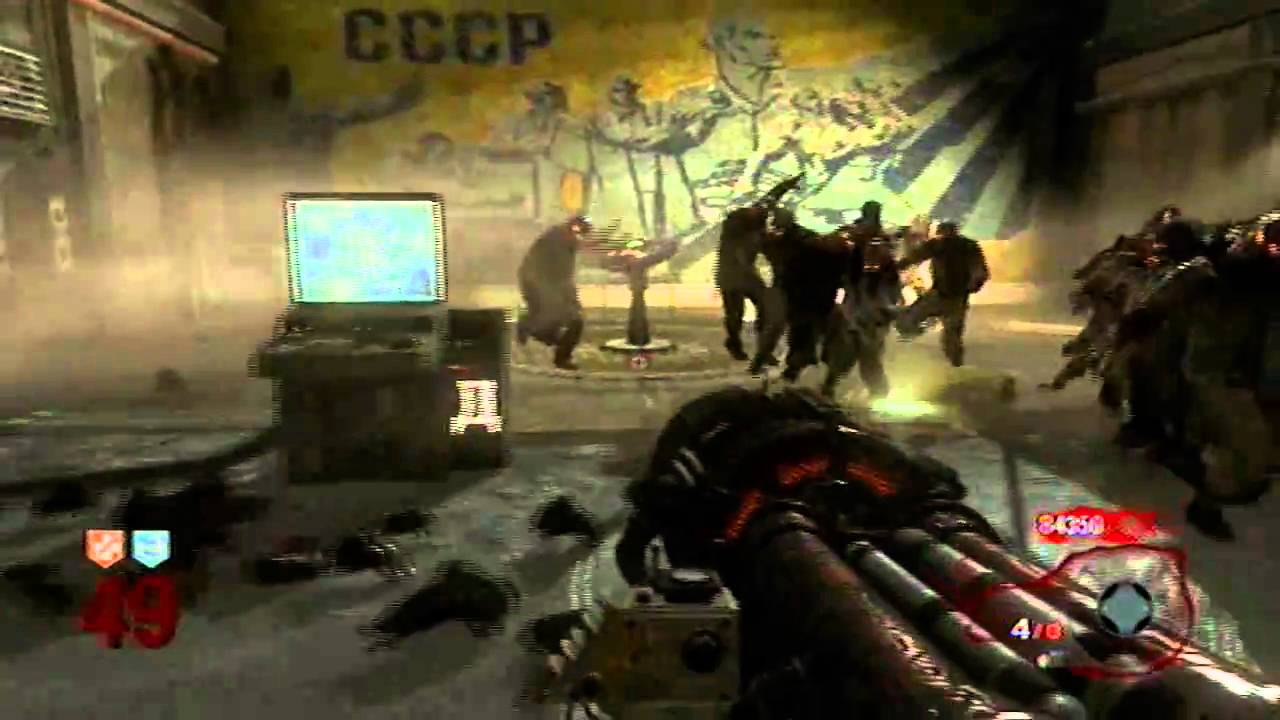 Black Ops Zombies: Ascension Solo Strategy / Gameplay Round 50+