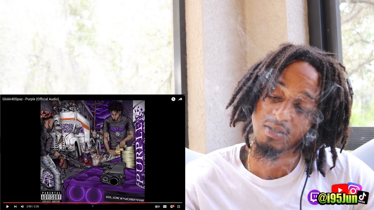 @i95jun reacts to Glokk40Spaz - Purple, Different Goals & 3rd World
