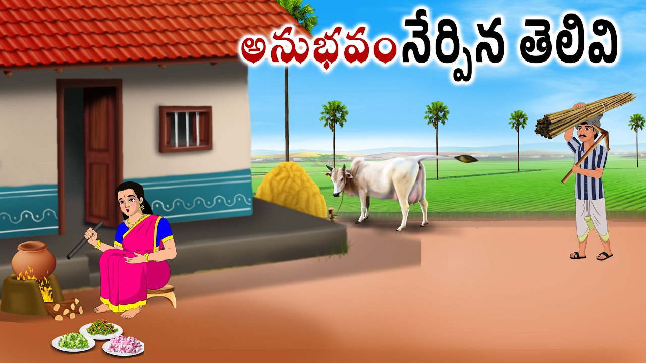 అనుభవం నేర్పిన పాఠం Telugu moral stories | Neethi kathalu | Telugu stories | Chandamama kathalu