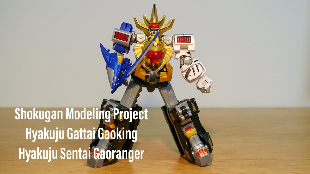 Shokugan Modeling Project Hyakuju Gattai Gaoking
