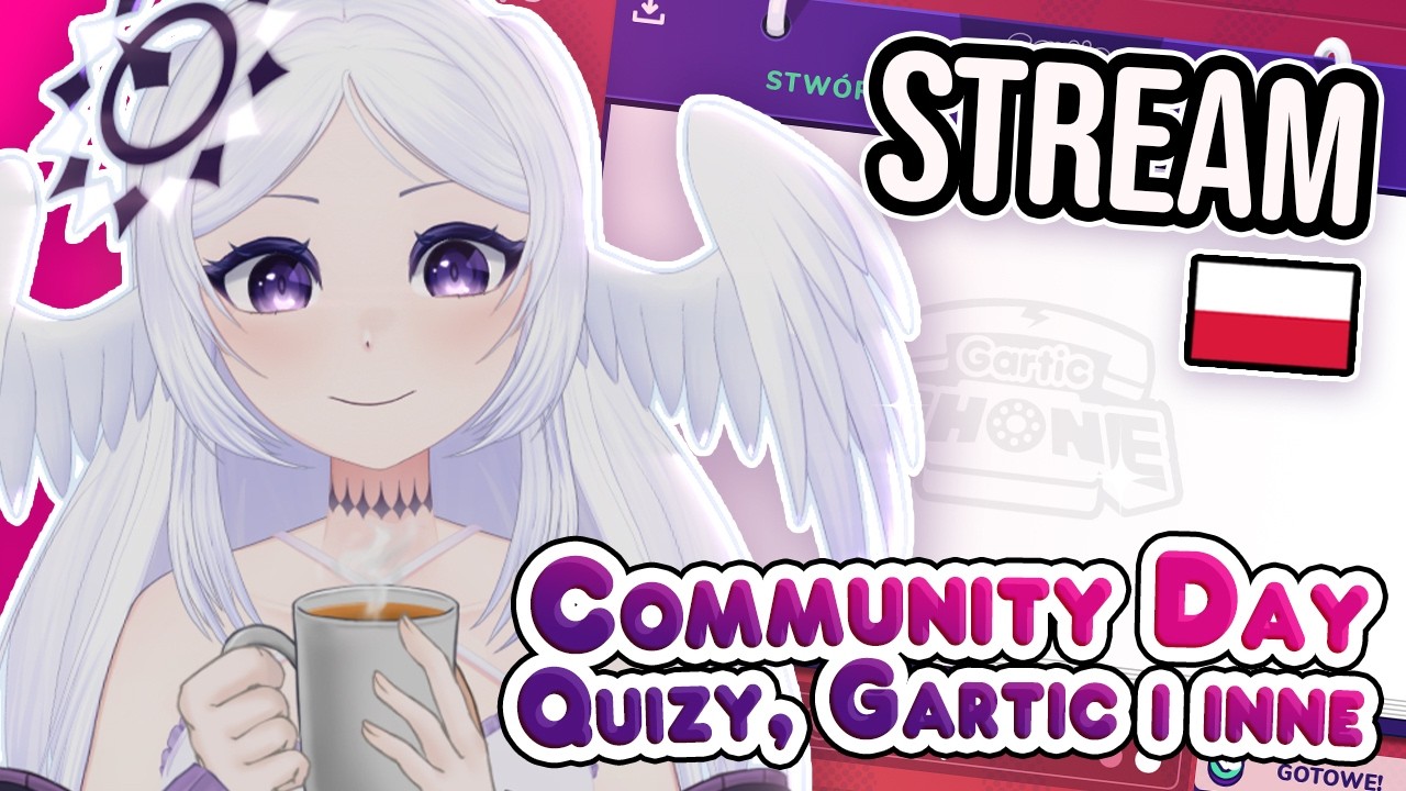 🟣 Tutaj będzie stream - TRUST ME【Stream】- PL Vtuberka