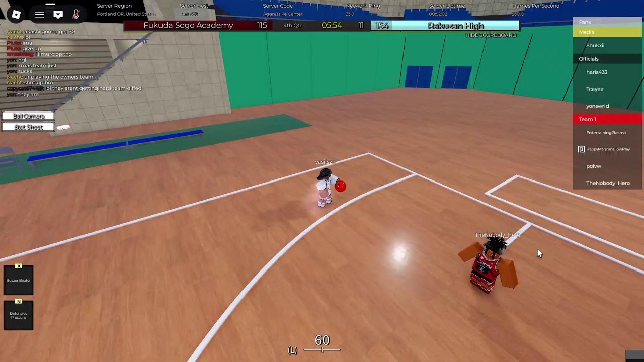 KNBI Season 8 | Official Scrim | Fukuda v Rakuzan