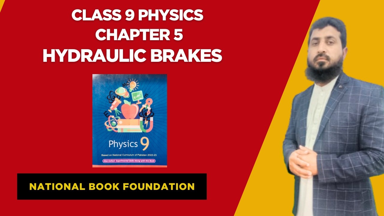 hydraulic brakes class 9 Physics | principle and working of hydraulic brakes | FBISE | NBF