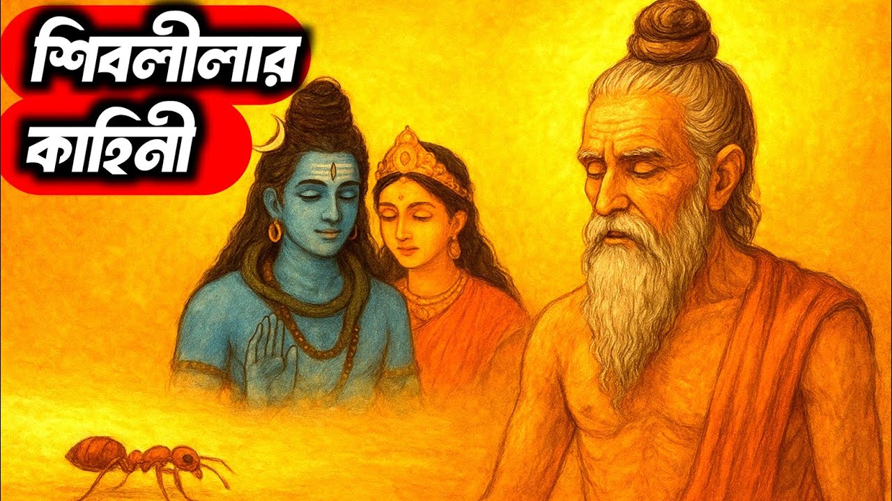 🕉️ শিব-শক্তির ঐক্যে ভক্তির জয় — ভৃঙ্গী ঋষির অনন্য কাহিনী! - ভৃঙ্গী ও শিবের লীলা 🙏🙏