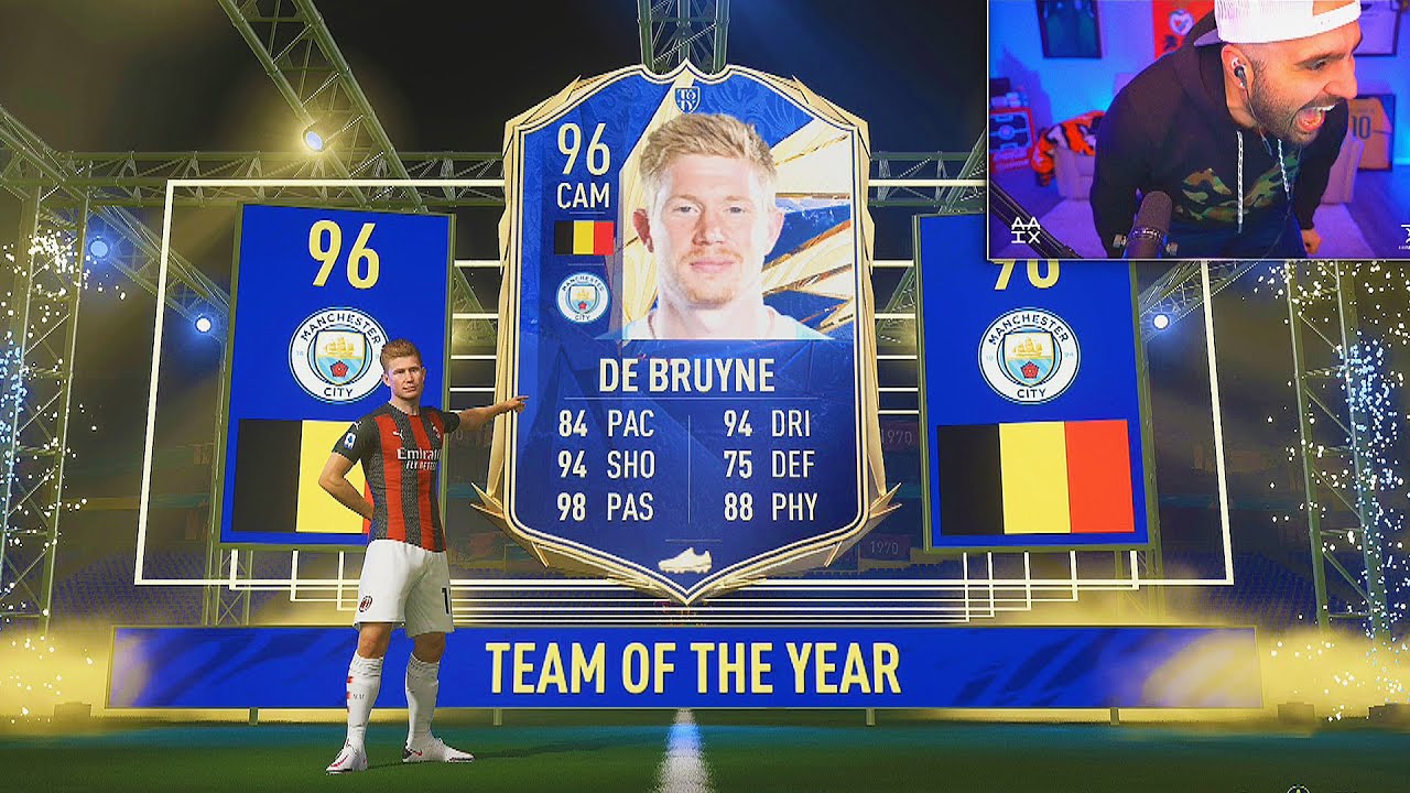 OMG I PACKED TOTY KEVIN DE BRUYNE!! FIFA 21 Ultimate Team Pack Opening