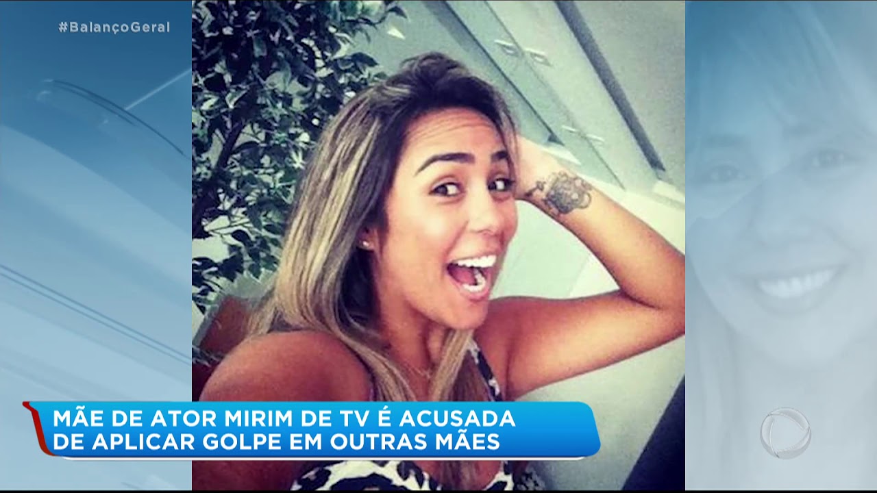 Mãe de ator mirim da Globo é acusada de aplicar golpes em outras mães