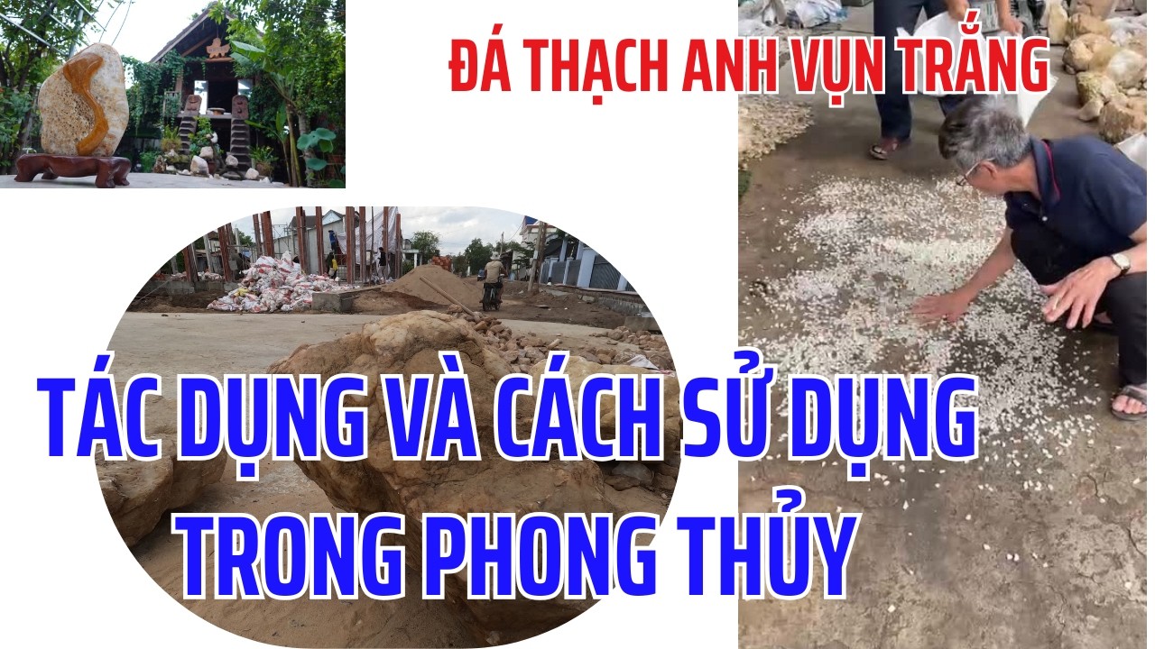 Đá Thạch Anh Trắng Vụn: Tác Dụng 