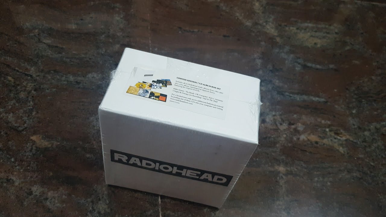 Radiohead Limited Edition CD Album Box Set (2007) - Unboxing