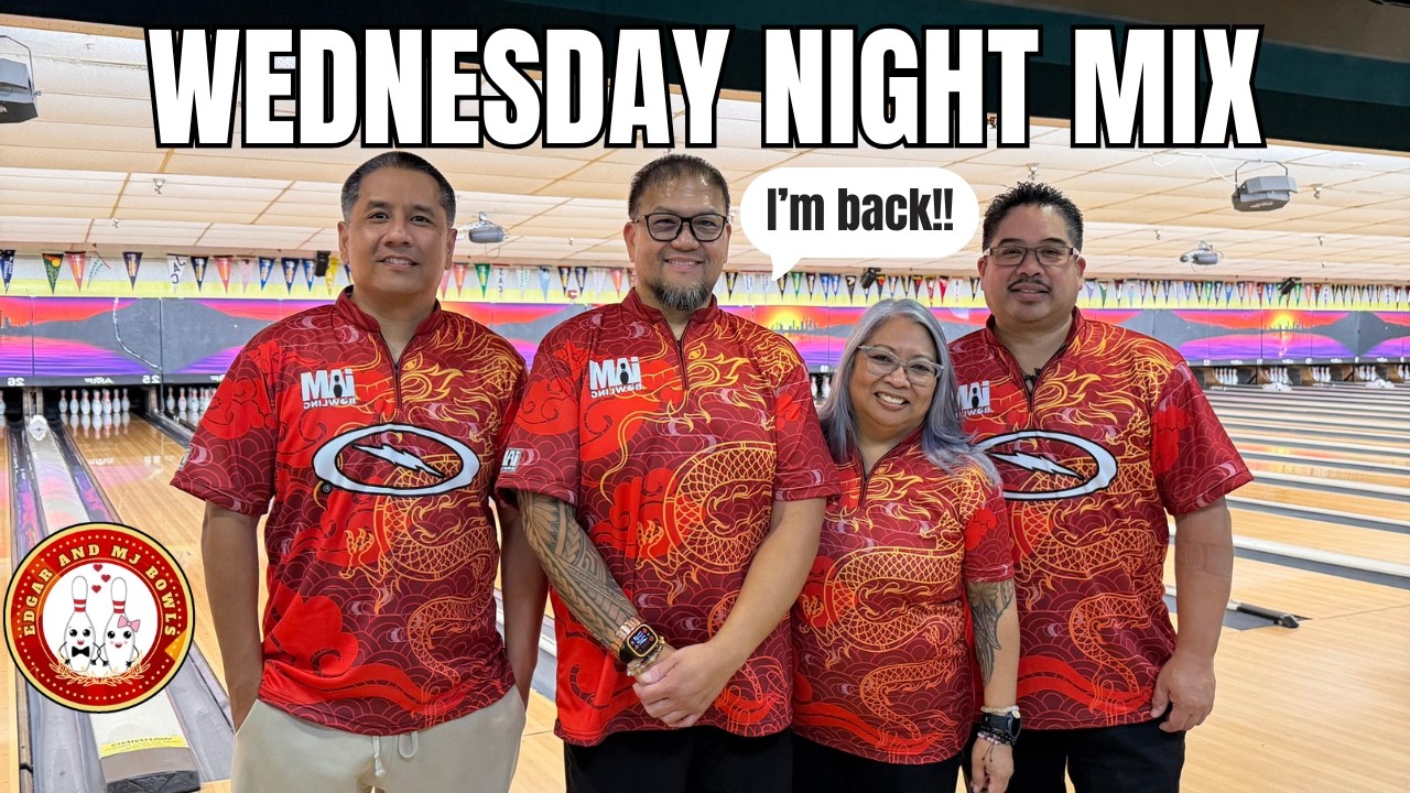 Wednesday Night Mix LIVE | Admiral Robinson | San Diego #edgarandmjbowls #bowling