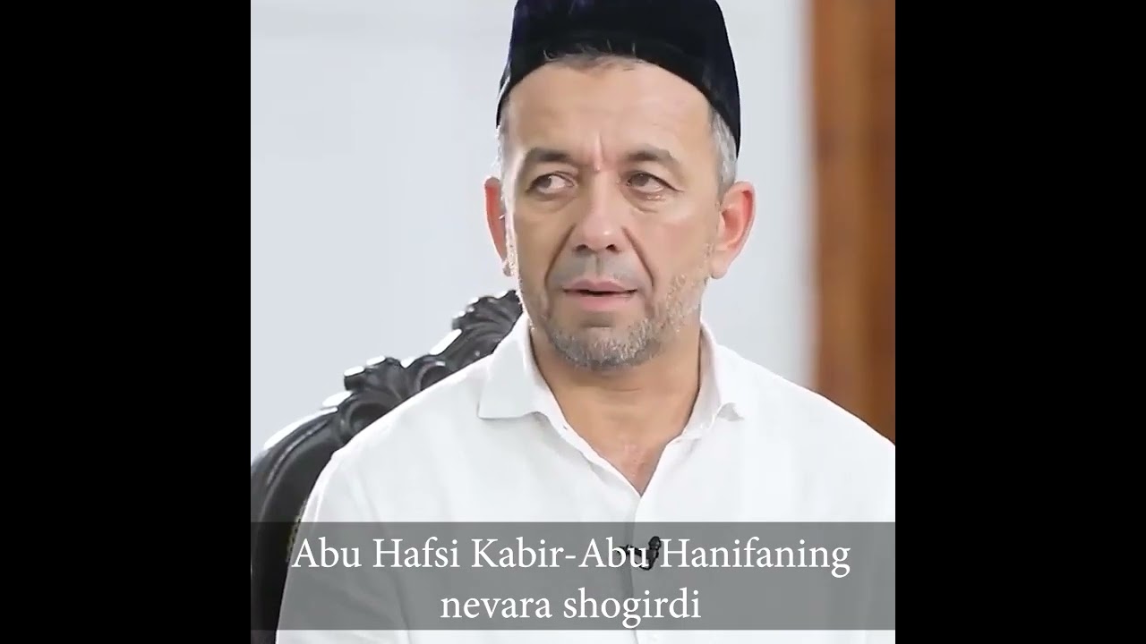 Abu Hafs-Abu Hanifaning nevara shogirdi