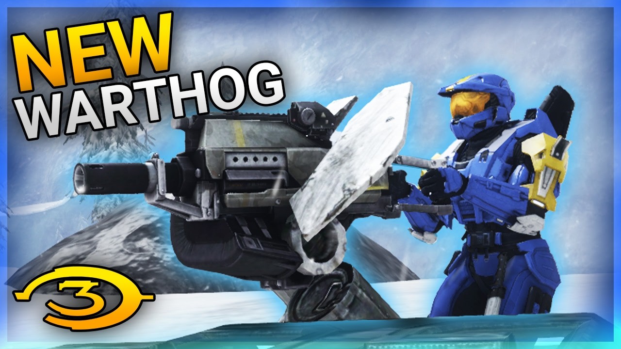 MODDING INSANE DETAILS INTO MY GIANT SNOW MAP - Halo 3 Mods #537