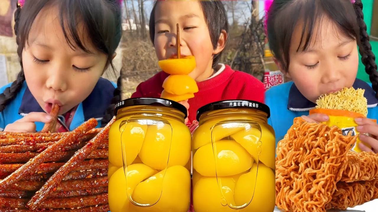 Kumpulan video TikTok camilan Tiongkok jaman dulu, kompilasi camilan Tiongkok masa kecilEP705