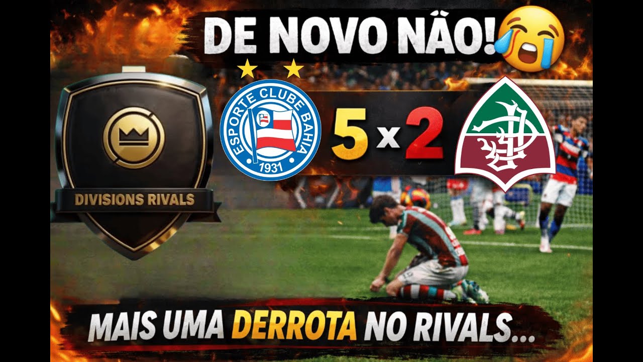 Quando a fase é ruim: mais uma derrota 5x2 no Rivals