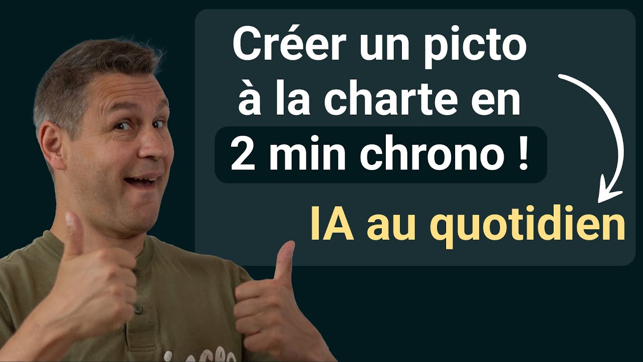 Cr&eacute;er une ic&ocirc;ne stylis&eacute;e avec l'IA chatgpt en 2 min chrono