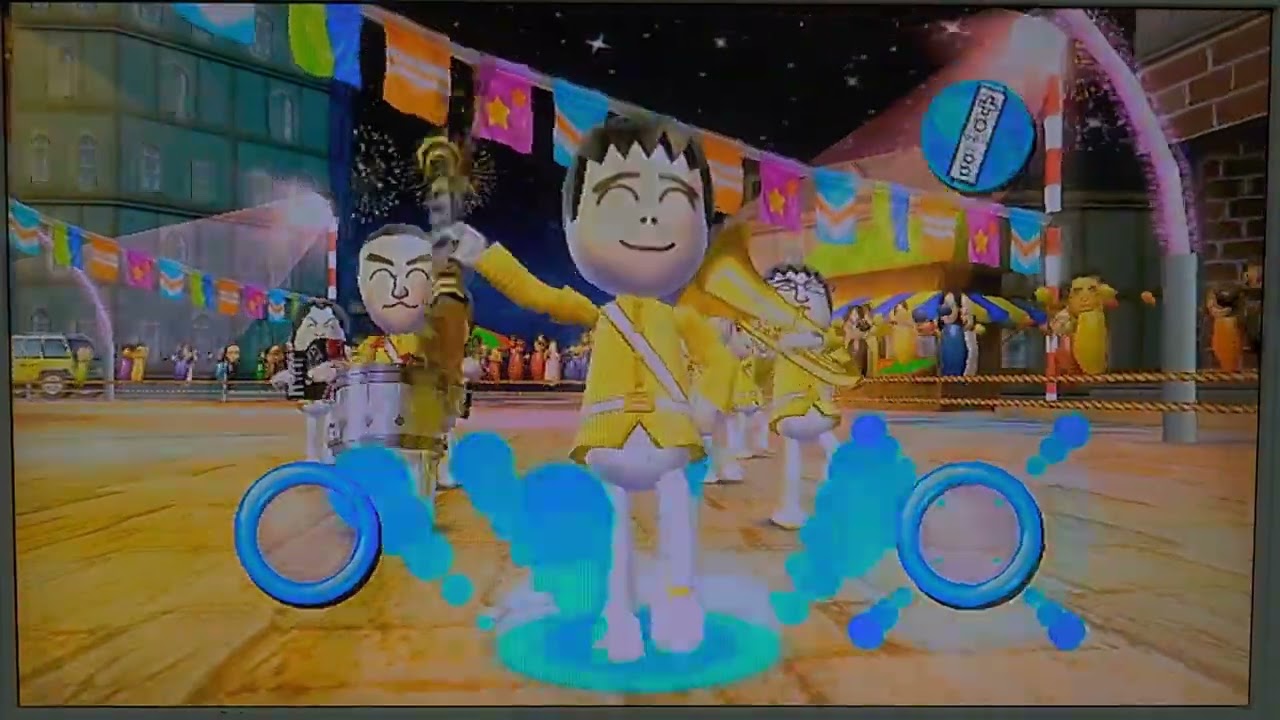 Wii WiiFitPlus 足踏みパレード　上級ノーミスクリア 1325点