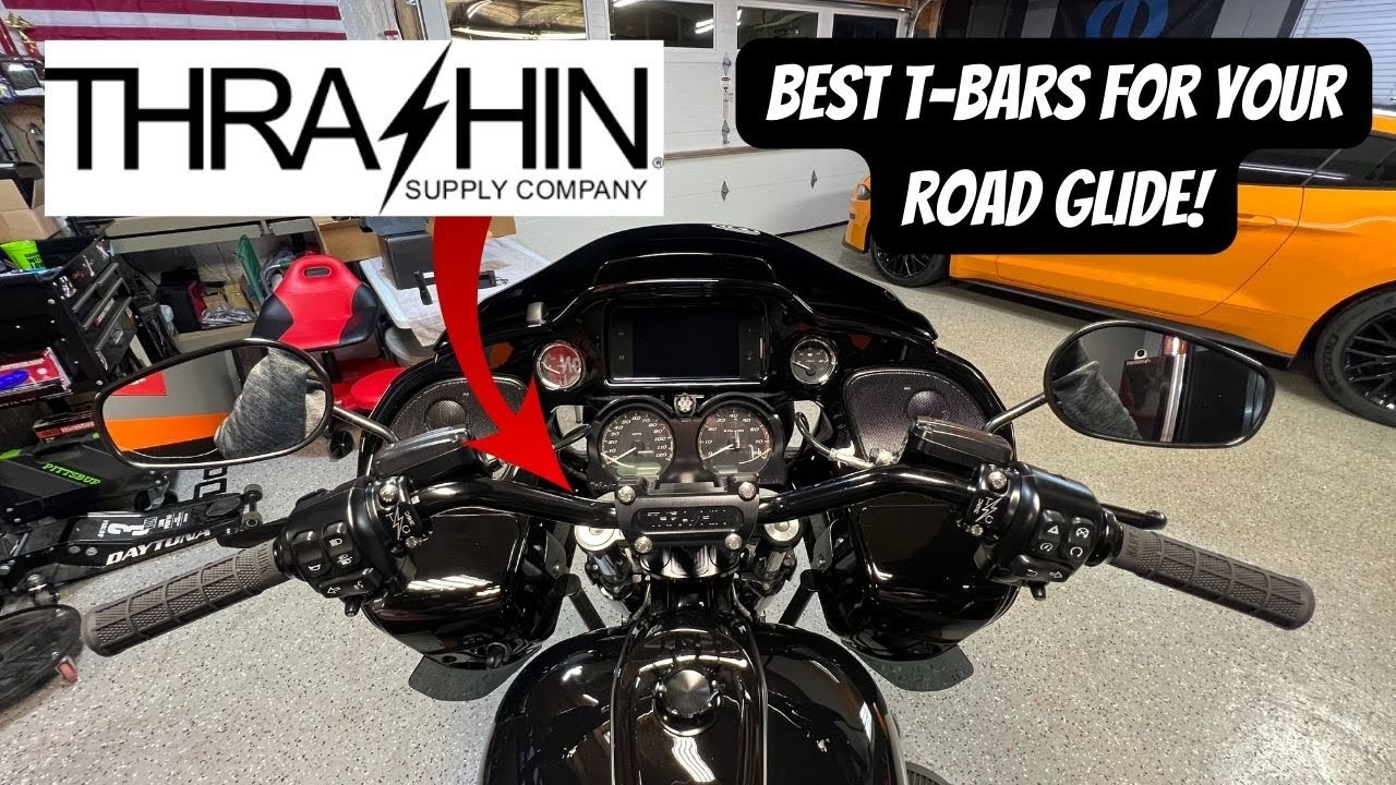 THRASHIN SUPPLY T BARS INSTALLED ON MY HARLEY DAVIDSON ROAD GLIDE! *HOW TO*