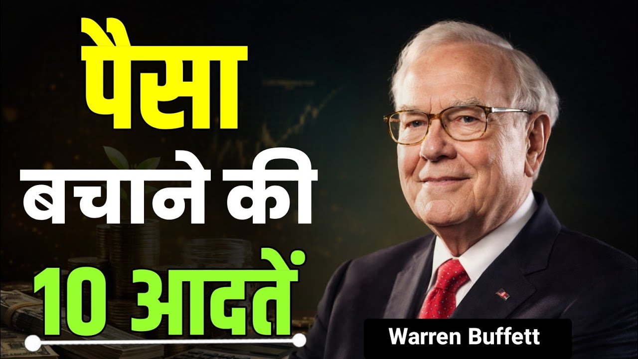 Warren Buffett की 10 Money Saving Habits | अमीर बनने की असली आदतें